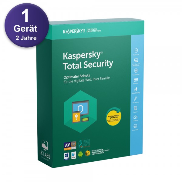 Kaspersky Total Security 2024 (1 Device - 2 Jahre) MD